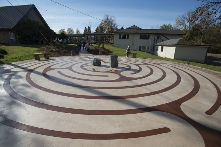 labyrinth in Richland, WA